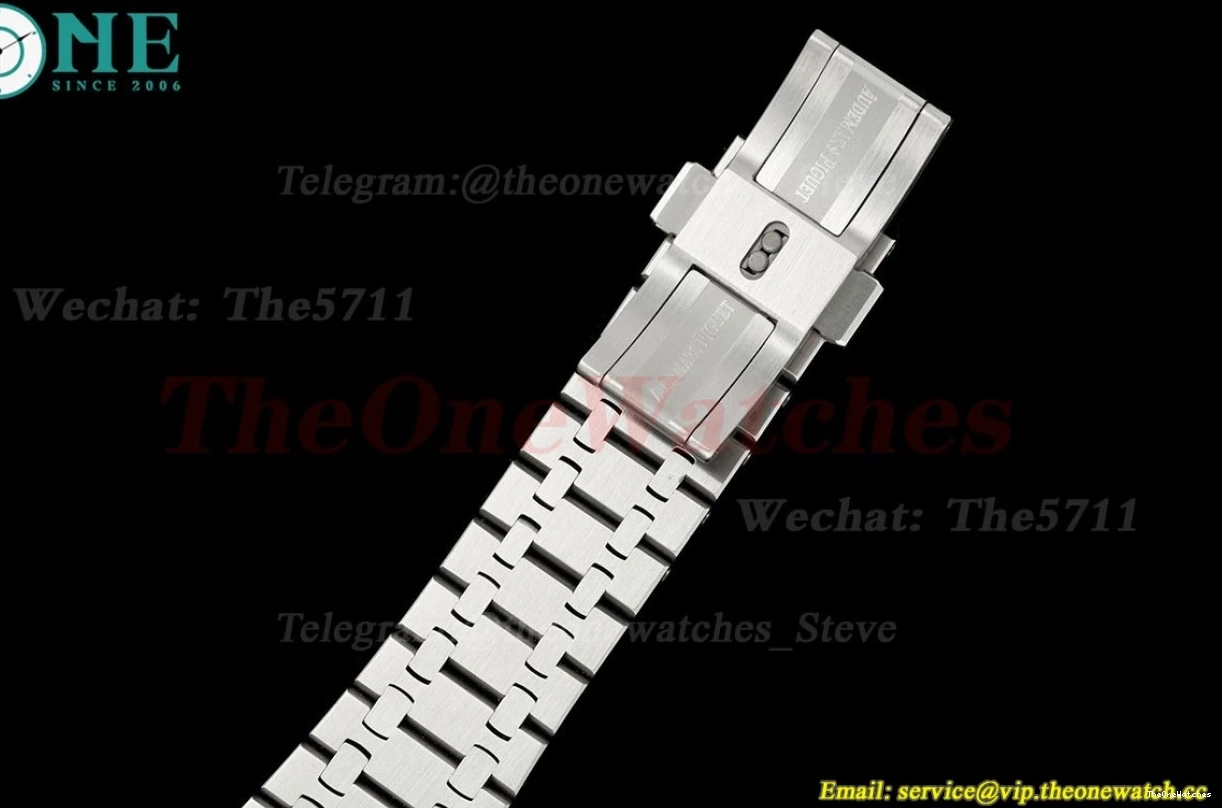 Super A4302 SS TKF Clone Dial 41mm 15500 Grey Oak SS Royal 0522
